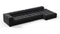 Tufty - Tufty Sectional, Large, Right Chaise, Black Velvet