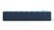 Tufty - Tufty Sectional, Left Corner, Aegean Blue Velvet