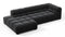 Tufty - Tufty Sectional, Small L, Left, Black Velvet