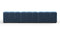 Tufty - Tufty Sectional, Small, Right Chaise, Aegean Blue Velvet