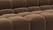 Tufty - Tufty Sectional, Extra Large Sofa, Mocha Velvet