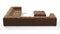 Tufty - Tufty Sectional, Large Right Corner, Mocha Velvet