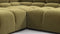 Tufty - Tufty Sectional, Large Left Corner, Olive Gold Velvet