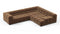 Tufty - Tufty Sectional, Right Corner, Mocha Velvet