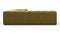 Tufty - Tufty Sectional, Left Corner, Olive Gold Velvet
