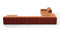 Tufty - Tufty Sectional, Extra Large Left Corner, Spice Velvet