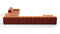 Tufty - Tufty Sectional, Extra Large Right Corner, Spice Velvet