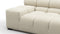 Tufty - Tufty Sectional, Extra Large Left Corner, Eggshell Boucle