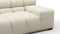 Tufty - Tufty Sectional, Extra Large Right Corner, Eggshell Boucle