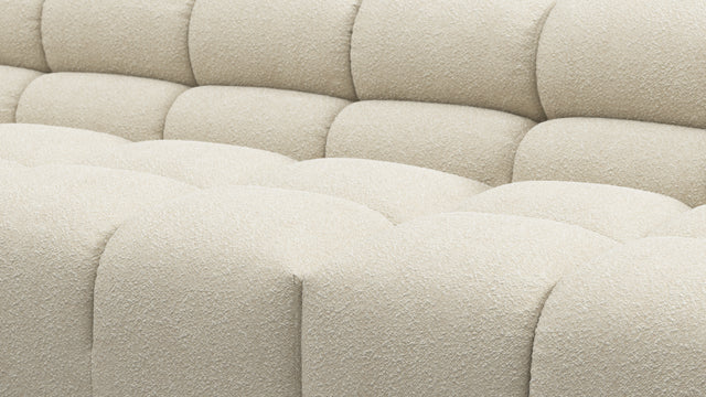 Tufty - Tufty Sectional, Extra Large Right Corner, Eggshell Boucle