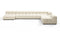 Tufty - Tufty Sectional, Extra Large Right Corner, Eggshell Boucle