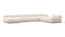 Tufty - Tufty Sectional, Extra Large Right Corner, Eggshell Boucle