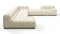 Tufty - Tufty Sectional, Extra Large Right Corner, Eggshell Boucle