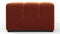 Tufty - Tufty Sectional, Extra Large Sofa, Spice Velvet