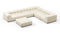 Tufty - Tufty Sectional, Large Right Corner, Eggshell Boucle