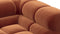 Tufty - Tufty Sectional, Large, Left Chaise, Spice Velvet