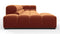 Tufty - Tufty Sectional, Large, Left Chaise, Spice Velvet
