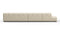 Tufty - Tufty Sectional, Large, Left Chaise, Eggshell Boucle