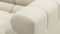 Tufty - Tufty Sectional, Left Corner, Eggshell Boucle