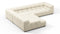 Tufty - Tufty Sectional, Left Corner, Eggshell Boucle