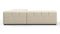 Tufty - Tufty Sectional, Left Corner, Eggshell Boucle