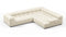 Tufty - Tufty Sectional, Right Corner, Eggshell Boucle