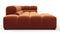 Tufty - Tufty Sectional, Small L, Left, Spice Velvet