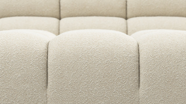 Tufty - Tufty Sectional, Small L, Left, Eggshell Boucle