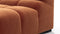 Tufty - Tufty Sectional, Small, Left Chaise, Spice Velvet