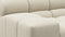 Tufty - Tufty Sectional, Small, Left Chaise, Eggshell Boucle