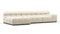 Tufty - Tufty Sectional, Small, Left Chaise, Eggshell Boucle