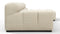 Tufty - Tufty Sectional, Small, Right Chaise, Eggshell Boucle