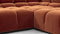 Tufty - Tufty Sectional, U Shape, Spice Velvet
