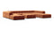 Tufty - Tufty Sectional, U Shape, Spice Velvet