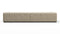 Tufty - Tufty Sectional, Extra Large Sofa, Beige Gray Chenille