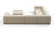 Tufty - Tufty Sectional, Large Left Corner, Beige Gray Chenille