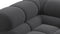 Tufty - Tufty Sectional, Large, Right Chaise, Ink Brushed Weave