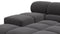 Tufty - Tufty Sectional, Left Corner, Ink Brushed Weave