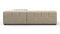 Tufty - Tufty Sectional, Left Corner, Beige Gray Chenille