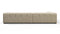 Tufty - Tufty Sectional, Left Corner, Beige Gray Chenille