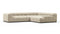 Tufty - Tufty Sectional, Right Corner, Beige Gray Chenille