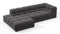 Tufty - Tufty Sectional, Small L, Left, Ink Brushed Weave