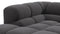Tufty - Tufty Sectional, Small L, Right, Ink Brushed Weave