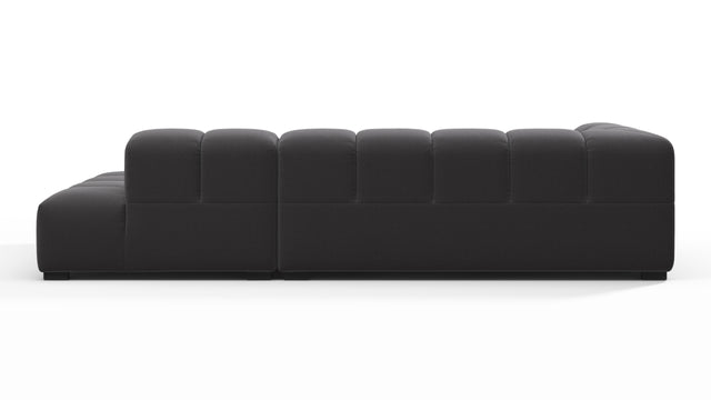 Tufty - Tufty Sectional, Small L, Right, Ink Brushed Weave