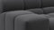 Tufty - Tufty Sectional, Small, Left Chaise, Ink Brushed Weave