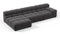 Tufty - Tufty Sectional, Small, Left Chaise, Ink Brushed Weave