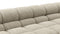 Tufty - Tufty Sectional, U Shape, Beige Gray Chenille