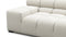 Tufty - Tufty Sectional, Extra Large Left Corner, Oatmeal Brushed Weave
