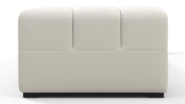 Tufty - Tufty Sectional, Large, Right Chaise, Oatmeal Brushed Weave