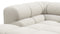 Tufty - Tufty Sectional, Small L, Right, Oatmeal Brushed Weave